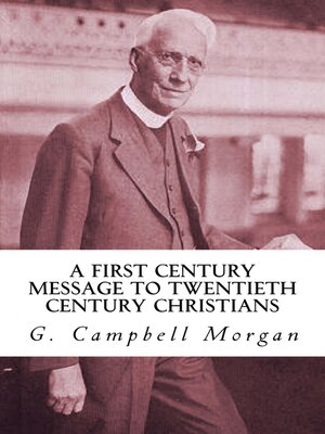 cover image of A First Century Message to Twentieth Century Christians
